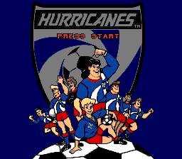 The Hurricanes Title Screen